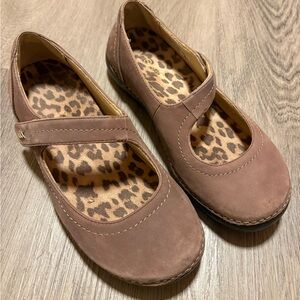 Vionic Brown Harper Mary Jane Flats